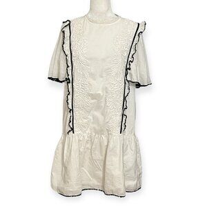 Seen Worn Kept | Dresses | Anthropologie Swk Seen Worn Kept Denim Dress Women Uk Black Long Sleeve